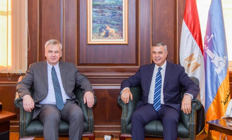 محافظ الإسكندرية يستقبل سفير ألمانيا لبحث سبل تعزيز التعاون المشترك