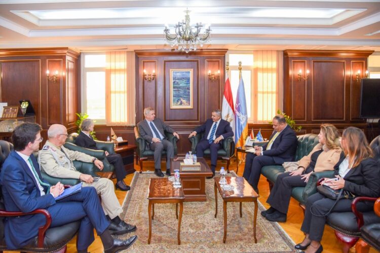 محافظ الإسكندرية يستقبل سفير ألمانيا لبحث سبل تعزيز التعاون المشترك
