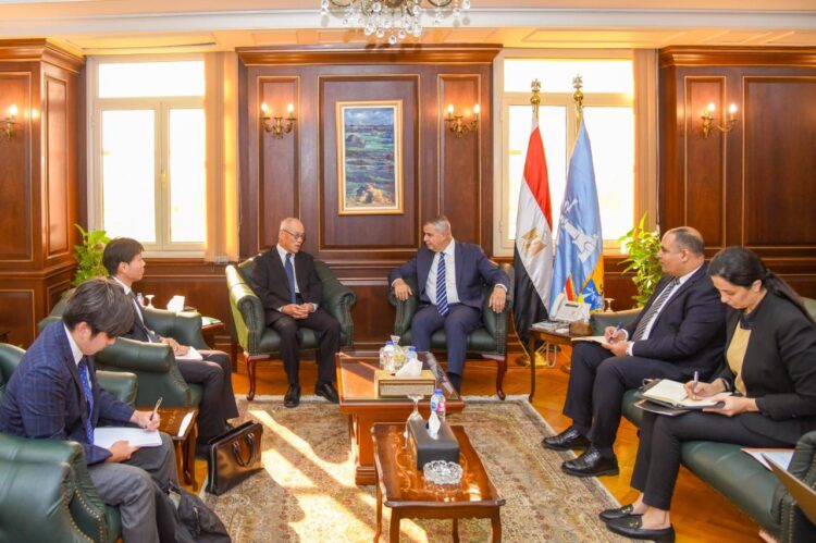 محافظ الإسكندرية يستقبل سفير اليابان لبحث تعزيز التعاون والاستثمارات المشتركة