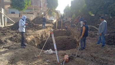 محافظ سوهاج يتابع تنفيذ عدد من المشروعات الخدمية والتنموية بمركز جهينة