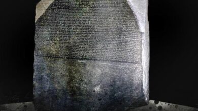 مكتبة الإسكندرية تطلق فيلماً وثائقياً عن حجر رشيد مفتاح الحضارة ضمن مشروع عارف