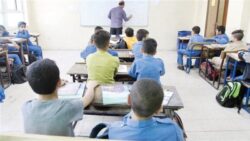 محافظه الجيزه بدأ امتحانات الترم الاول للمرحلة الابتدائية 