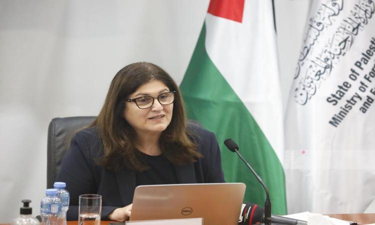 وزيرة خارجية فلسطين توجه الشكر لمصر على ما تقدمه لأبناء شعبها