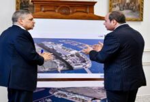  الرئيس السيسي إجتمع اليوم مع السيد الفريق/ أسامة ربيع رئيس هيئة قناة السويس