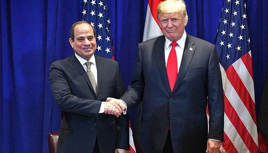 ترامب يعرض على السيسي قيادة الوساطة بين مصر وإثيوبيا لحل أزمة النيل