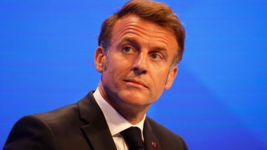 ماكرون: سفينة حاويات تغادر فرنسا متجهة إلى مصر ومحملة بمساعدات إنسانية لسكان غزة