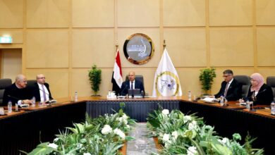 وزير الصناعة يجتمع بمحافظي الجيزة وبني سويف لبحث تطورات منطقتي أبو رواش وكوم أبو راضي