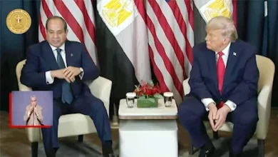 ترامب يؤكد للسيسي في دافوس سد النهضة "لن يوقف تدفق المياه لمصر"