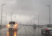 ظاهرة جوية تبدأ الساعة 3 فجرًا والصغرى تصل 1حالة الطقس غدًا الإثنين