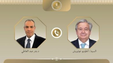 وزير الخارجية يبحث هاتفياً مع جوتيريش إعادة إعمار غزة ووقف إطلاق النار في السودان