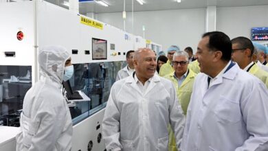 مدبولي يفتتح مجمع شين جين للمنسوجات بالسويس باستثمارات 20 مليون دولار