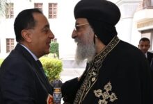 فى اتصال هاتفي رئيس الوزراء يطمئن على صحة قداسة البابا تواضروس