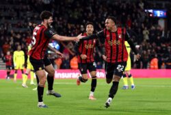 بورنموث ينجو من فخ التعادل ويفوز علي توتنهام بالدوري الإنجليزي لكرة القدم