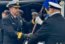 لاتفيا تسلم بولندا قيادة مجموعة الناتو الأولى الدائمة لمكافحة الألغام في مراسم رسمية