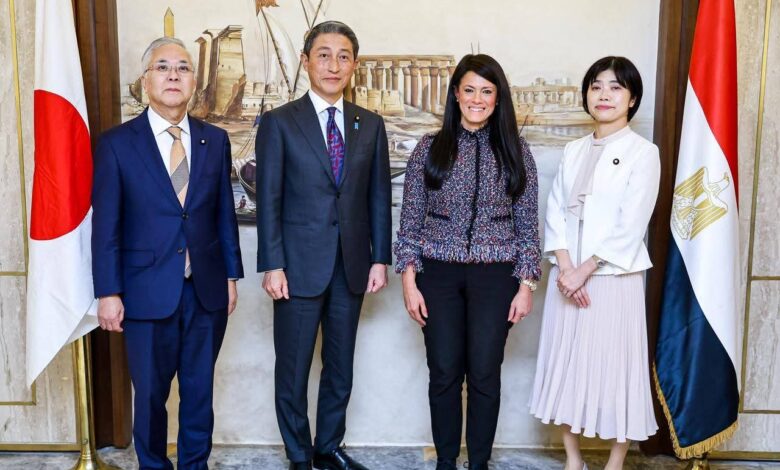 وزيرة التخطيط تستقبل وفدًا رفيع المستوى من البرلمان الياباني في أول زيارة رسمية منذ7سنوات.