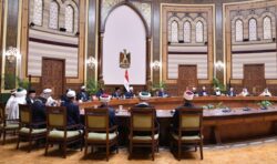 إستقبل الرئيس السيسي اليوم الوزراء ومفتي الدول، ورؤساء المجالس والهيئات الإسلامية.