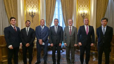 "مشاورات مصرية إيطالية حول ليبيا"