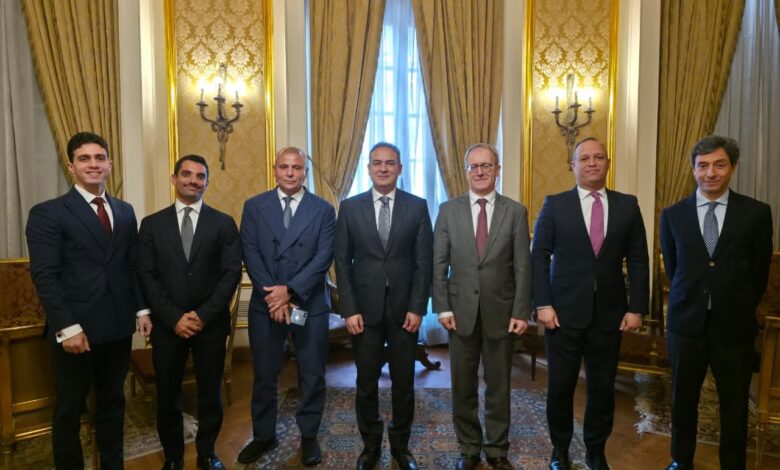 "مشاورات مصرية إيطالية حول ليبيا"