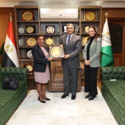 محافظ الجيزة يبحث مع سفيرة جمهورية الدومينيكان سبل التعاون وتبادل الخبرات