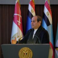 تفاصيل زياره الرئيس السيسي إلى الأكاديمية العسكرية المصرية بالعاصمة الجديدة.