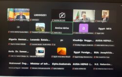 وزير الخارجية يشارك في الاجتماع الافتراضي للمبادرة الرئاسية لرواد البنية التحتية.