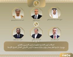 اتصالات مكثفة لوزير الخارجية لبعض الدول العربيه لبحث التطورات الإقليمية وخفض التصعيد.