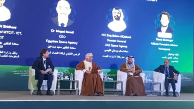 وكالة الفضاء المصرية تعرض رؤية مصر التنفيذية لقطاع الفضاء في الشرق الأوسط.