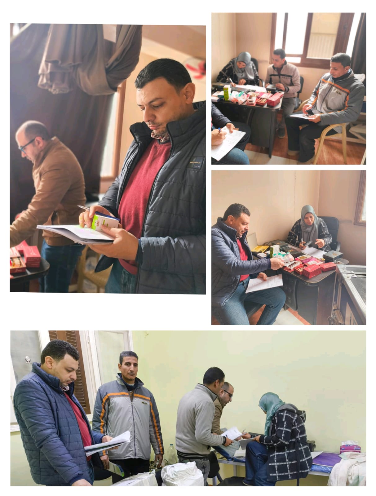 حملة مكبرة من العلاج الحر وهيئة الدواء والتموين بزفتي تسفر عن ضبط عدد من المراكز الطبية غير مرخصة وضبط أدوية مهربة