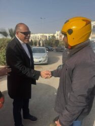 وزير العمل يتفقد عمال الديلفري بالقاهرة ضمن حملة «سلامتك تهمنا»