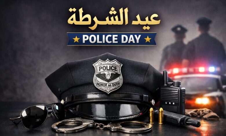  "عيد الشرطة يوم التضحية والفداء"