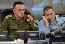 رفع حالة التأهب القصوى في الجيش الإس-رائ-يلي استعداداً لهجوم محتمل من إيران. 