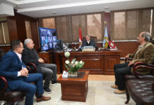 محافظ الغربية يستقبل وفد شركة المقاولون العرب لبحث سبل التعاون المشترك 