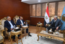 محافظ الغربية يستقبل وفد شركة المقاولون العرب لبحث سبل التعاون المشترك 