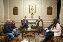 وزير قطاع الأعمال ومحافظ الغربية يتابعان تطوير شركة غزل المحلة