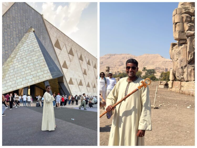 على خطى الفراعنة وبروح الصعيد… منتصر المرجّي مرشد من طراز خاص