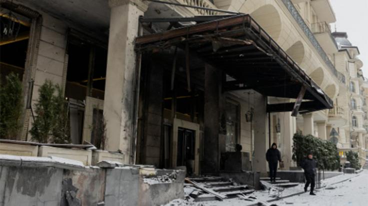 الخارجية القطرية تؤكد سلامة دبلوماسييها بعد تضرر سفارة الدوحة في اوكرانيا 