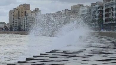 تزامناً مع نوة الفيضة الكبرى».. طوارئ بمحافظة الإسكندرية للتعامل مع تقلبات الطقس السيئ.