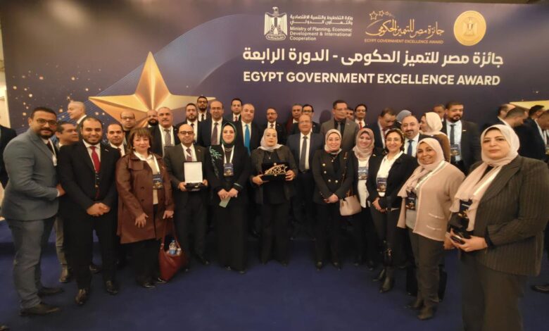 القابضة للمياه الشرب والصرف الصحى تحصد 9 مراكز بجائزة مصر للتميز الحكومى