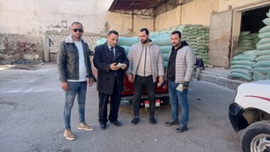 عمار يقود كوماندوز التموين السكندري و يصادر تجميع 1514 طن من الأقماح المستوردة