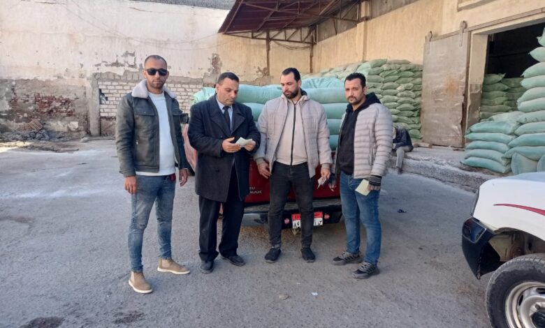 عمار يقود كوماندوز التموين السكندري و يصادر تجميع 1514 طن من الأقماح المستوردة