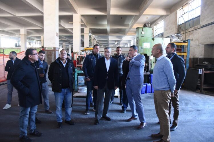 محافظ الإسكندرية يتفقد التوسعات الصناعية لشركة الأهرام للألومنيوم 