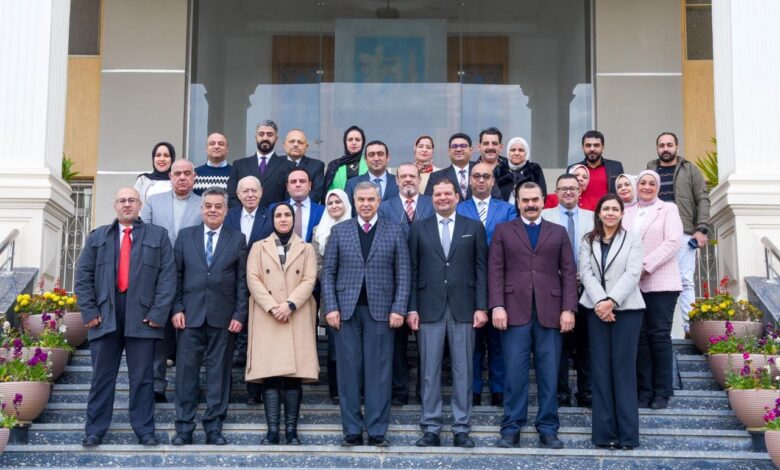 محافظ الإسكندرية يستقبل وفد الهيئة العامة للتأمين الصحي الشامل لتعزيز التعاون المشترك