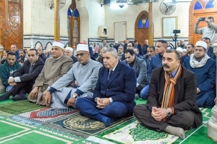 محافظ الإسكندرية يشهد احتفالية الأوقاف بذكرى الإسراء و المعراج بمسجد الإمام البوصيري