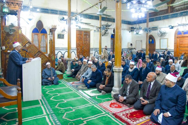 محافظ الإسكندرية يشهد احتفالية الأوقاف بذكرى الإسراء و المعراج بمسجد الإمام البوصيري