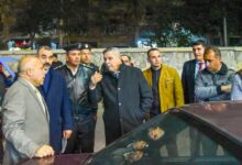 محافظ الإسكندرية يقوم بجولة ميدانية بشارع عبد السلام عارف بمنطقة سيدي بشر