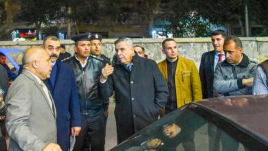 محافظ الإسكندرية يقوم بجولة ميدانية بشارع عبد السلام عارف بمنطقة سيدي بشر