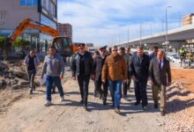 محافظ الإسكندرية يواصل متابعتة لأعمال التوسعة المرورية بطريق الإسكندرية مطروح