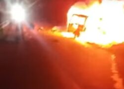 سقوط 7 ضحايا وإصابة 6 آخرين في حادث تصادم بطريق مطروح السلوم