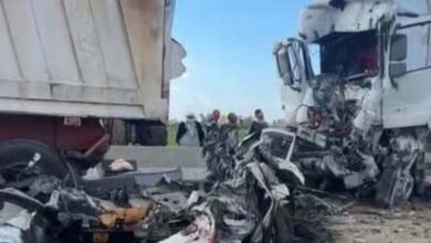 إرتفاع ضحايا حادث بورسعيد المأساوي إلى 18 وفاة وأكد رئيس الوزراء، متابعته لتداعيات الحادث، عبر تقارير من محافظ بورسعيد، والمسئولين المعنيين، خلال زيارته لواشنطن، نيابة عن السيد الرئيس، لحضور الاجتماع الأول لـ"مجلس السلام"، الذي يترأسه الرئيس الأمريكي ترامب. Facebookفيسبوك WhatsAppواتساب X Google Newsتابع آخر أخبار اليوم السابع على Google News رئيس الوزراء ضحايا حادث تصادم جنوب بورسعيد مجلس الوزراء الحكومة حادث بورسعيد حادث محور 30 يونيو اليوم السابع بلس انسخ الرابط Short URL https://m.youm7.com/7311167 Copy ننشر صور المحامى ضحية القتل بطلق نارى أثناء توجهه لأداء صلاة التراويح بقنا - اليوم السابع Discover أمن الجيزة يضبط والدة الإعلامية الراحلة شيماء جمال فى الطالبية - اليوم السابع Discover Airhelp هل تأخرت رحلة طيرانك أو ألغيت؟ احصل على تعويض يصل إلى 600 يورو بعملتك المحلية Read More Skip حبس سعد الصغير وسجن شريكة سفاح التجمع بأحكام نهائية - اليوم السابع Discover الداخلية تكشف حقيقة اعتداء مدرس على طالبة في مدرسة بالقاهرة - اليوم السابع Discover هل تأخرت رحلة طيرانك أو ألغيت؟ احصل على تعويض يصل إلى 600 يورو بعملتك المحلية إجراء يخلو من المخاطر: بدون رسوم إذا لم نكسب القضية. تحقق من أهليتك الآن مجانًا! Airhelp | Sponsored مكتبك متأجر من أول يوم في احدث مولات العاصمة الادارية عقد بالإيجار لمدة 5 سنوات قيمة الإيجار- السنة الأولى 13%- السنة الثانية 13% - بعد السنتين ولمدة 3 سنوات 15% الى 22% من إجمالي سعر المكتب الايجار يصرف شهريا new capital | Sponsored أستثمر في أعلي قيمة عقارية بمصر أستثمر في أعلي ناطحات سحاب في افريقيا وحدات تجاريه وفندقية قسط علي 8 سنوات new capital | Sponsored أطباء المسالك البولية: هذه العادة الليلية البسيطة يمكن أن تعزز حيوية الرجال حياة صحية | Sponsored ينصح أطباء المسالك البولية بهذه العادة لدعم حيوية الرجل حياة صحية | Sponsored ننشر صور المحامى ضحية القتل بطلق نارى أثناء توجهه لأداء صلاة التراويح بقنا - اليوم السابع ينشر اليوم السابع صور المحامي المجني عليه أثناء توجهه لأداء صلاة التراويح، بمنطقة السوق الفوقاني في مدينة قنا. Youm7 أمن الجيزة يضبط والدة الإعلامية الراحلة شيماء جمال فى الطالبية - اليوم السابع ألقى رجال المباحث بمديرية أمن الجيزة، القبض على والدة الإعلامية الراحلة شيماء جمال في الطالبية، وتبين أنها صادر ضدها حكمين قضائيين، ونفت حيازتها سلاحا ناريا كما ادعت سابقا.. Youm7 حبس سعد الصغير وسجن شريكة سفاح التجمع بأحكام نهائية - اليوم السابع صدرت بعض الأحكام النهائية من محكمة النقض، في بعض الطعون ومنها تأييد حكم حبس المطرب سعد الصغير في قضية تعاطي المواد المخدرة، وتأييد حكم السجن Youm7 الداخلية تكشف حقيقة اعتداء مدرس على طالبة في مدرسة بالقاهرة - اليوم السابع كشفت وزارة الداخلية ملابسات منشور مصحوب بصور تم تداوله على مواقع التواصل الاجتماعي، زعم تعرض طالبة للضرب على يد أحد المدرسين بإحدى مدارس القاهرة. Youm7 بعد تحويله للمفتى.. الحالة الاجتماعية للمتهم بالتعدى على طلاب مدرسة الإسكندرية - اليوم السابع ننشر الحالة الاجتماعية للمتهم بالتعدي على طلاب مدرسة دولية في الإسكندرية ، حيث تبين أن المتهم " س.خ.ر.م" مواليد 1967/2/25 الإسكندرية المنتزة ثالث Youm7 الإعدام شنقا لربة منزل وزوجها بتهمة اغتصاب طفلة وشقيقتها فى الجيزة - اليوم السابع عاقبت محكمة جنايات الجيزة، المتهمين، ربة منزل وزوجها بالإعدام شنقًا، بعد إدانتهما بتهمة اغتصاب طفله وهتك عرض شقيقتها في الجيزة. Youm7 إيفانكا ترامب غيرت ديانتها من أجل رجل وأصبح اسمها «ياعيل».. القصة الكاملة - اليوم السابع Youm7 Never Put Eggs In The Refrigerator. Here's Why... Articles Skill | Sponsored تشييع جثمان الفنان محمد الإمام من مسجد النصر بالإسكندرية.. صور - اليوم السابع Youm7 ليلة قطع «رأس الأفعى» فى التجمع الخامس.. تفاصيل سقوط عرش محمود عزت تحت أقدام العيون الساهرة.. أسرار شفرات الموت التى أدارت اغتيال الشهيد هشام بركات.. وسر الرسالة التى أسقطت إمبراطورية الدم - اليوم السابع Youm7 Trending Plus اليوم السابع Trending توقيع وثائق مساهمات أعضاء مجلس السلام لغزة.. وترامب: سنجعل القطاع أكثر أمنا توقيع وثائق مساهمات أعضاء مجلس السلام لغزة.. وترامب: سنجعل القطاع أكثر أمنا الخميس، 19 فبراير 2026 06:58 م أسماء ضحايا حادث محور 30 يونيو ببورسعيد بعد مصرع 18 شخصا وإصابة 3 أسماء ضحايا حادث محور 30 يونيو ببورسعيد بعد مصرع 18 شخصا وإصابة 3 الخميس، 19 فبراير 2026 06:57 م السعودية تتعهد بتقديم مليار دولار للتخفيف من معاناة الفلسطينيين السعودية تتعهد بتقديم مليار دولار للتخفيف من معاناة الفلسطينيين الخميس، 19 فبراير 2026 06:40 م وزيرة الإسكان تصدر أكبر حركة تنقلات لقيادات هيئة المجتمعات وأجهزة المدن وزيرة الإسكان تصدر أكبر حركة تنقلات لقيادات هيئة المجتمعات وأجهزة المدن الخميس، 19 فبراير 2026 05:38 م تعرف على سعر الدولار فى ختام تعاملات أول يوم رمضان تعرف على سعر الدولار فى ختام تعاملات أول يوم رمضان الخميس، 19 فبراير 2026 06:00 م طبيبة قبطية توزع فوانيس على الأطفال بعيادة الصحة المدرسية بالفشن.. صور طبيبة قبطية توزع فوانيس على الأطفال بعيادة الصحة المدرسية بالفشن.. صور الخميس، 19 فبراير 2026 06:00 م ترامب يقدم التحية إلى الرئيس السيسى على جهوده من أجل السلام ترامب يقدم التحية إلى الرئيس السيسى على جهوده من أجل السلام الخميس، 19 فبراير 2026 05:13 م موعد أذان الفجر وعدد ساعات الصيام ثانى أيام رمضان 2026 موعد أذان الفجر وعدد ساعات الصيام ثانى أيام رمضان 2026 الخميس، 19 فبراير 2026 06:00 م ويتكوف: نشكر المصريين على جهودهم لتحقيق السلام ويتكوف: نشكر المصريين على جهودهم لتحقيق السلام الخميس، 19 فبراير 2026 05:37 م مدفع الإفطار.. صاروخ عمر مرموش يحصد جائزة أفضل هدف بالدوري الإنجليزي مدفع الإفطار.. صاروخ عمر مرموش يحصد جائزة أفضل هدف بالدوري الإنجليزي الخميس، 19 فبراير 2026 06:00 م 5 معلومات عن قصر الأمير طاز بعد ظهوره المبهر فى مسلسل على قد الحب 5 معلومات عن قصر الأمير طاز بعد ظهوره المبهر فى مسلسل على قد الحب الخميس، 19 فبراير 2026 05:30 م رئيس الوزراء يشارك في الاجتماع الأول لـ مجلس السلام بواشنطن رئيس الوزراء يشارك في الاجتماع الأول لـ مجلس السلام بواشنطن الخميس، 19 فبراير 2026 05:02 م الطقس غدا.. دافئ نهارا شديد البرودة ليلا والصغرى بالقاهرة 11 درجة والعظمى 22 الطقس غدا.. دافئ نهارا شديد البرودة ليلا والصغرى بالقاهرة 11 درجة والعظمى 22 الخميس، 19 فبراير 2026 02:59 م انفجار شاحنة محملة بالغاز فى تشيلى تسفر عن مقتل 3 أشخاص وإصابة 10 آخرين انفجار شاحنة محملة بالغاز فى تشيلى تسفر عن مقتل 3 أشخاص وإصابة 10 آخرين الخميس، 19 فبراير 2026 03:27 م موعد آخر قطار للمترو مع تطبيق توقيتات رمضان.. تفاصيل موعد آخر قطار للمترو مع تطبيق توقيتات رمضان.. تفاصيل الخميس، 19 فبراير 2026 12:21 م دعاء الإفطار .. "اللهم لك صمت وعلى رزقك أفطرت" قلها مع أذان المغرب دعاء الإفطار .. "اللهم لك صمت وعلى رزقك أفطرت" قلها مع أذان المغرب الخميس، 19 فبراير 2026 05:30 م قرآن المغرب بصوت القارئ البريطانى محمد أيوب عاصف عبر تليفزيون اليوم السابع قرآن المغرب بصوت القارئ البريطانى محمد أيوب عاصف عبر تليفزيون اليوم السابع الخميس، 19 فبراير 2026 05:34 م الذهب يتراجع 26 جنيها اليوم الخميس 19 فبراير 2026 أول أيام رمضان الذهب يتراجع 26 جنيها اليوم الخميس 19 فبراير 2026 أول أيام رمضان الخميس، 19 فبراير 2026 01:09 م الأكثر قراءة منتخب البرازيل يعلن مواجهة مصر 7 يونيو في أمريكا قبل كأس العالم رئيس الوزراء ينعي ضحايا حادث تصادم جنوب بورسعيد.. ويوجه برعاية المصابين توروب يخطط لتجهيز ثنائية جديدة في دفاع الأهلي على غرار دويتو "ياسر وياسين" إحالة الفنان شادى ألفونس للجنايات بتهمة حيازة مواد مخدرة رياضة فى رمضان.. دليلك الشامل للصيام الصحي والنشيط مدفع الإفطار.. صاروخ عمر مرموش يحصد جائزة أفضل هدف بالدوري الإنجليزي وزيرة الإسكان تصدر أكبر حركة تنقلات لقيادات هيئة المجتمعات وأجهزة المدن ترامب يقدم التحية إلى الرئيس السيسى على جهوده من أجل السلام غيابات الأهلي أمـام الجونة.. الأحمر يفتقد جهود 6 لاعبين الليلة مواعيد عرض مسلسل عين سحرية الحلقة 2 والقنوات الناقلة كاملة مواعيد عرض مسلسل فن الحرب الحلقة 2 والقنوات الناقلة كاملة مواعيد عرض مسلسل درش الحلقة 2 والقنوات الناقلة يويفا يمنح الأهلى والزمالك أملًا جديدًا فى المشاركة بمونديال الأندية مسلسل على كلاى الحلقة 2.. مواعيد العرض والإعادة والقنوات الناقلة وزارة عدل إسبانيا تثير الجدل بسبب رمضان والصوم الكبير.. ما الذي حدث ؟ دار الإفتاء توضح 5 أمور إذا فعلها الصائم يفطر صرف منحة التموين الإضافية 400 جنيه شهريا.. كل ما تريد معرفته عن موعد الصرف والسلع المتاحة وزارة التعليم تكشف حقيقة فيديو متداول لتعدى طالب على معلم.. التفاصيل عمر مرموش يطارد إنجازًا تاريخيًا مع مانشستر سيتى بعد هدية أرسنال مركز المناخ: انخفاضات حادة فى درجات الحرارة الأيام الأولى من رمضان لا يفوتك خاشعين لله.. صلاة العشاء والتراويح لثانى أيام شهر رمضان من الجامع الأزهر خاشعين لله.. صلاة العشاء والتراويح لثانى أيام شهر رمضان من الجامع الأزهر الخميس، 19 فبراير 2026 08:30 م رئيس الوزراء ينعي ضحايا حادث تصادم جنوب بورسعيد.. ويوجه برعاية المصابين رئيس الوزراء ينعي ضحايا حادث تصادم جنوب بورسعيد.. ويوجه برعاية المصابين الخميس، 19 فبراير 2026 08:29 م مسلسل فخر الدلتا الحلقة 2.. انتصار تعنف أحمد صيام بسبب «موتور المياه» مسلسل فخر الدلتا الحلقة 2.. انتصار تعنف أحمد صيام بسبب «موتور المياه» الخميس، 19 فبراير 2026 08:26 م مسلسل على كلاى يسلط الضوء على العاصمة الجديدة ومشروعات البنية التحتية مسلسل على كلاى يسلط الضوء على العاصمة الجديدة ومشروعات البنية التحتية الخميس، 19 فبراير 2026 07:43 م إحالة الفنان شادى ألفونس للجنايات بتهمة حيازة مواد مخدرة إحالة الفنان شادى ألفونس للجنايات بتهمة حيازة مواد مخدرة الخميس، 19 فبراير 2026 07:37 م أسماء ضحايا حادث محور 30 يونيو ببورسعيد بعد مصرع 18 شخصا وإصابة 3 أسماء ضحايا حادث محور 30 يونيو ببورسعيد بعد مصرع 18 شخصا وإصابة 3 الخميس، 19 فبراير 2026 06:57 م الإسكان: بدء رد مبالغ جدية الحجز لمن لم يحصل على وحدة سكنية الثلاثاء المقبل الإسكان: بدء رد مبالغ جدية الحجز لمن لم يحصل على وحدة سكنية الثلاثاء المقبل الخميس، 19 فبراير 2026 06:53 م رئيس الوزراء يؤكد دعم مصر لخطة الرئيس ترامب الهادفة إلى تدشين عصر من السلام رئيس الوزراء يؤكد دعم مصر لخطة الرئيس ترامب الهادفة إلى تدشين عصر من السلام الخميس، 19 فبراير 2026 06:51 م مدبولى أمام مجلس السلام: مصر تدعم رؤية ترامب ونقدر رفضه لضم الضفة الغربية مدبولى أمام مجلس السلام: مصر تدعم رؤية ترامب ونقدر رفضه لضم الضفة الغربية الخميس، 19 فبراير 2026 06:27 م 7 آلاف وجبة.. تجهيزات إفطار بيت الزكاة والصدقات الجماعي بالجامع الأزهر 7 آلاف وجبة.. تجهيزات إفطار بيت الزكاة والصدقات الجماعي بالجامع الأزهر الخميس، 19 فبراير 2026 05:45 م وزيرة الإسكان تصدر أكبر حركة تنقلات لقيادات هيئة المجتمعات وأجهزة المدن وزيرة الإسكان تصدر أكبر حركة تنقلات لقيادات هيئة المجتمعات وأجهزة المدن الخميس، 19 فبراير 2026 05:38 م رئيس الوزراء يشارك في الاجتماع الأول لـ مجلس السلام بواشنطن رئيس الوزراء يشارك في الاجتماع الأول لـ مجلس السلام بواشنطن الخميس، 19 فبراير 2026 05:02 م المزيد من Trending Plus اليوم السابع اليوم السابع هواوىYoum7 Applcation Icons اليوم السابع الرئيسية عاجل سياسة تقارير حوادث محافظات تحقيقات رياضة كرة عالمية اقتصاد وبورصة كاريكاتير عرب عالم فن حظك اليوم تليفزيون ثقافة مرأة و منوعات صحة ألبومات مقالات تكنولوجيا فيديو 7 اليوم السابع اليوم السابع اليوم السابع اليوم السابع اليوم السابع اليوم السابع هواوى DMCA.com Protection Status جميع الحقوق محفوظة لليوم السابع 2022 تم التصميم والتطوير بواسطةClicksegypt الرجوع الى أعلى الصفحةالرجوع الى الصفحه الرئيسة اغلق القائمة Ads Follow Youm7 Follow Youm7 Follow Youm7 Follow Youm7