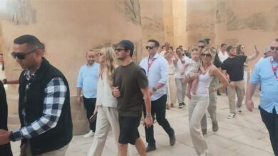 تيفاني ترامب فى جولة عائلية ساحرة بين آثار الأقصر وسط أجواء الأمن والأمان في مصر